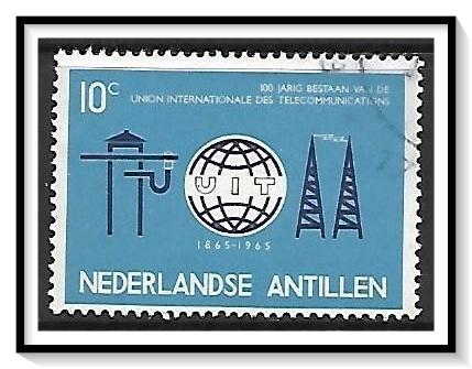 Netherlands Antilles #291 ITU Centenary Used