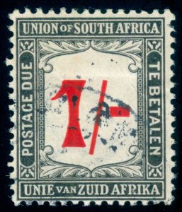 MOMEN: SOUTH AFRICA SG #D7 1915 USED LOT #60028