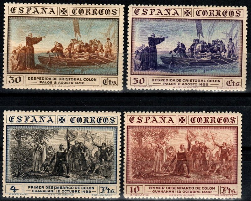 Spain #429-32  MNH CV $92.00 (A776)