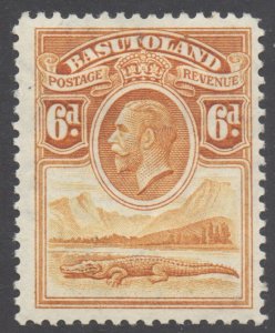 Basutoland Scott 6 - SG6, 1933 George V 6d MH*