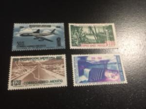 Mexico sc C253-C256 MNH comp set