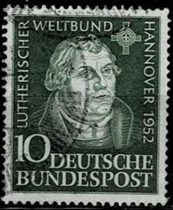 Germany 1952,Sc.#689 used, Martin Luther (1483-1546)