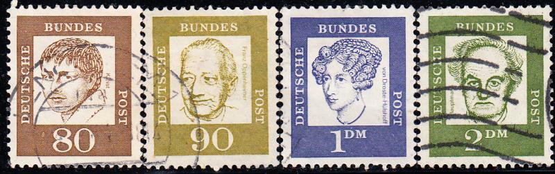 Germany   #824-839  Used Set