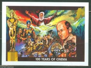 SIERRA  LEONE  IMPERF 100 YEARS OF CINEMA 10 COMMANDMENTS  S/S  SC#1868  MINT NH