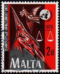 Malta.1970 2d S.G.441 Fine Used