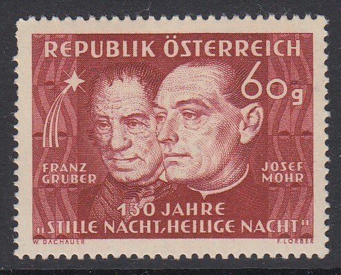 AUSTRIA, Scott 558, MNH