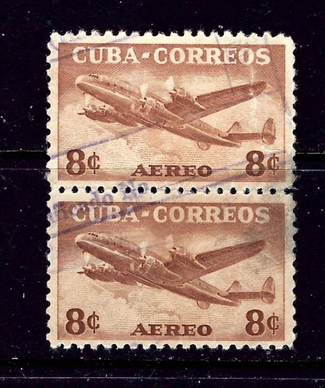 Cuba C75 Used 1953 Pair