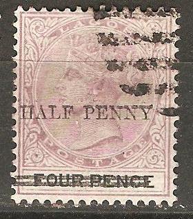 Lagos 39 SG 42 Used F/VF 1893 SCV $3.00