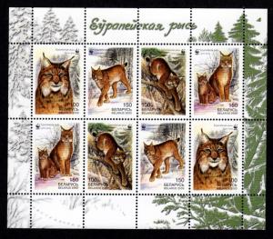 Belarus 357a Mint NH Sheet WWF!