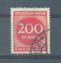 Germany sc# 230 (2) used  cat value $1.50
