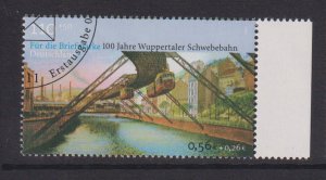 Germany   #B884   cancelled  2001 Wuppertal suspension railway