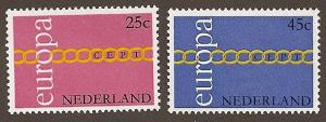 Netherlands   Scott 488-489  MNH  Complete