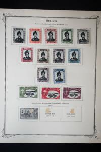 Brunei 1906 to 1970s Stamp Collection