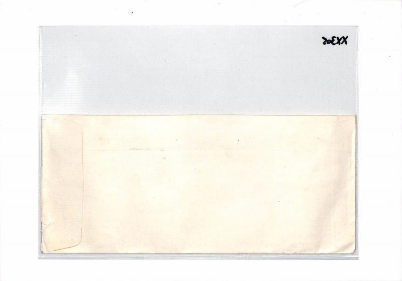 TANZANIA GB MACHIN FRANKING Reused Envelope Cover Commercial Air Mail 1978 XX305