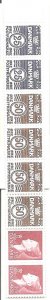 Denmark 1998 definitives MNH. Queen, booklet