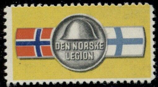 NORWAY WWII Legion Stamp, og, NH