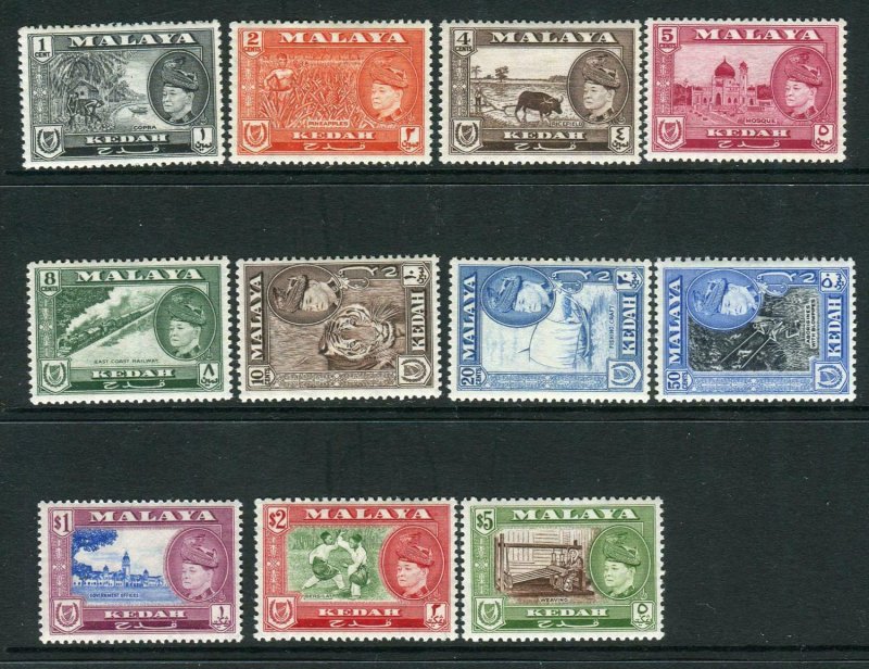 KEDAH-1957  An unmounted mint set to $5 Sg 92-102