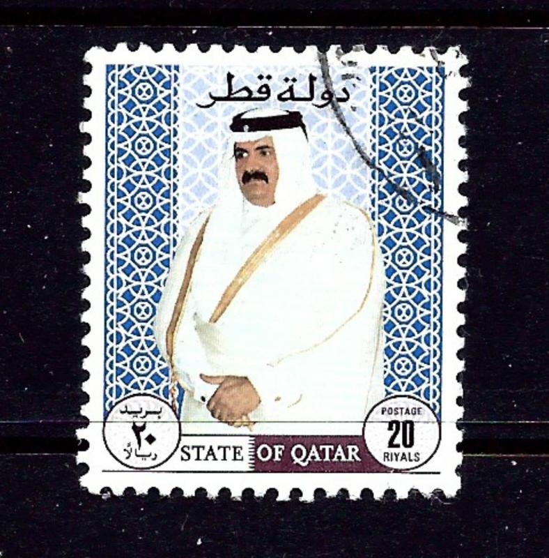 Qatar 890 Used 1996 issue