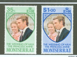 Montserrat #300-301  Single (Complete Set)