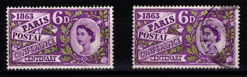 Great Britain 1963 Paris Postal Conference Centenary, 6d [Unused/Used]