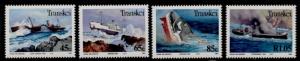 Transkei 299-302 MNH Shipwrecks