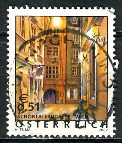 Austria 2002: Sc. # 1867; O/Used Single Stamp