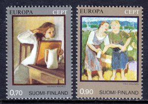 Finland - Scott #572-573 - MNH - SCV $5.00