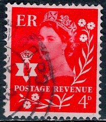 Great Britain, Regional, North. Ireland; 1969: Sc. # 9: Used Single Stamp