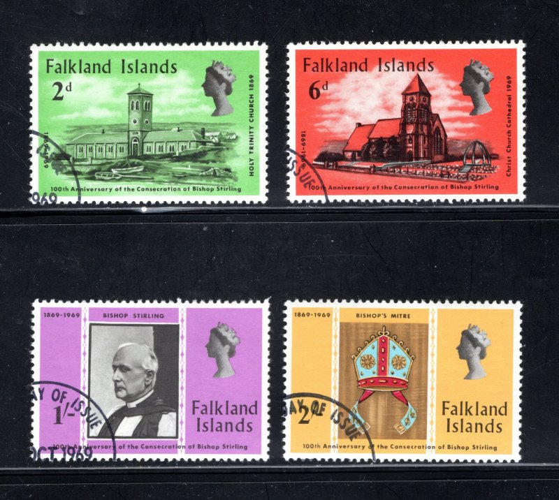 Falkland Islands SC #1804-187   VF, Used,  CV $2.55 ..... 1930121