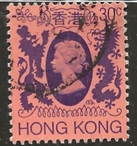 HONG KONG  SC # 390  USED