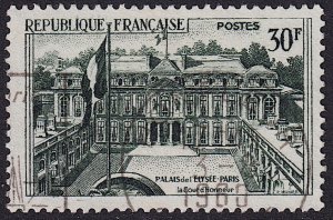 France - 1959 - Scott #907 - used - Élysée Palace