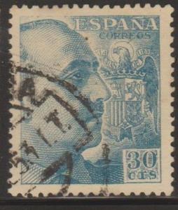 Spain Sc#695a Used