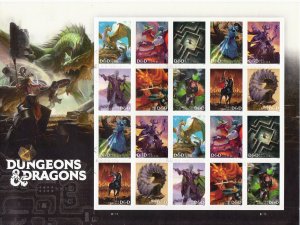 united states dungeons and dragons used sheet