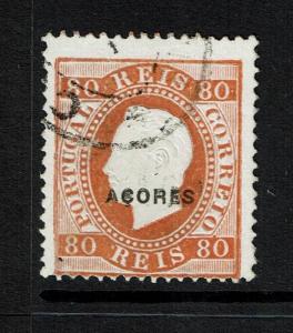 Azores SC# 53d, Used, Minor Embossing Holes/Tears - Lot 072317