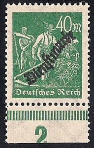 Germany #O24 40M Official Stamp Mint OG NH VF