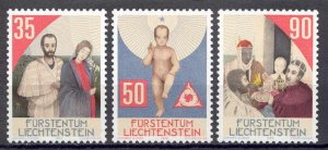 Liechtenstein - 1988 - Mi. 954-56 - MNH - M0251