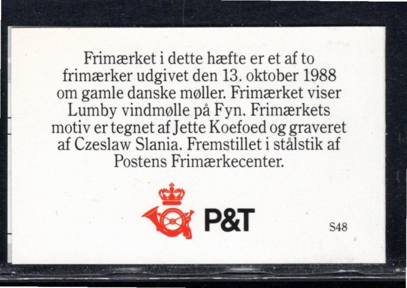 DENMARK SC# 873 COMP BKLT VF/MNH