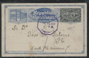 GUATEMALA  (PP2706B) 1897  3C PSC