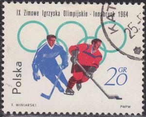 Poland 1198 Olympic Ice Hockey 1964