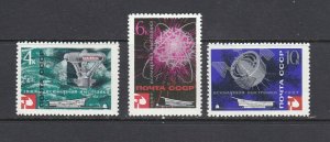 RUSSIA - 1967 EXPO 67 MONTREAL - SCOTT 3295 TO 3297 - MNH