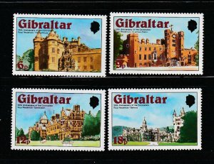 Gibraltar 365-368 Set MNH Queen Elizabeth Coronation Anniversary