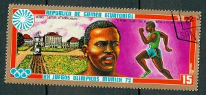 Equatorial Guinea Munich O;ympics used CTO single