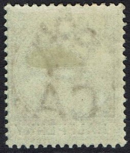 BARBADOS 1882 QV 1/2D