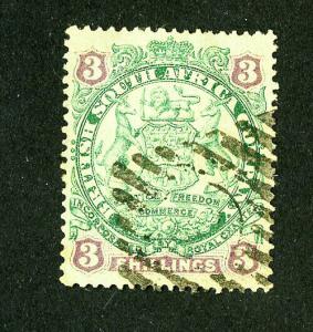 Rhodesia Stamps # 36 VF Used Scott Value $47.50