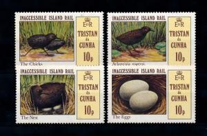 [52339] Tristan da Cunha 1981 Birds Vögel Oiseaux Ucelli Eggs MNH