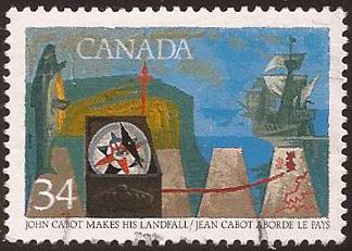 Canada - Scott# (040 - used single) 1106 (1986) VF Explor...