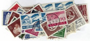 Sweden Sc#538//570 Used SCV$18.00....A World of Stamps!