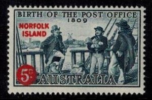 Norfolk Island 25 MNH VF Bright color