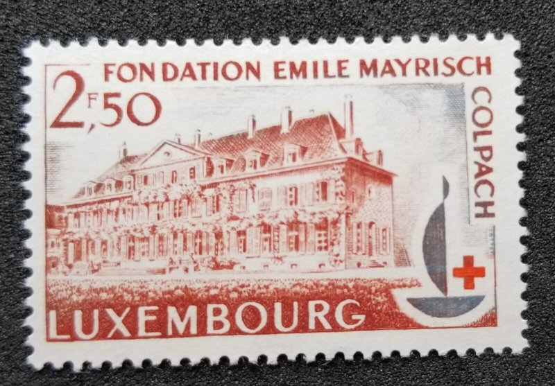 *FREE SHIP Luxembourg Centenary Of Red Cross 1963 Health Castle (stamp) MNH