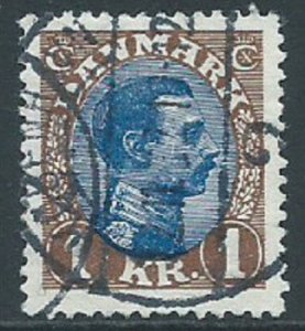 Denmark, Sc #128, 1k Used